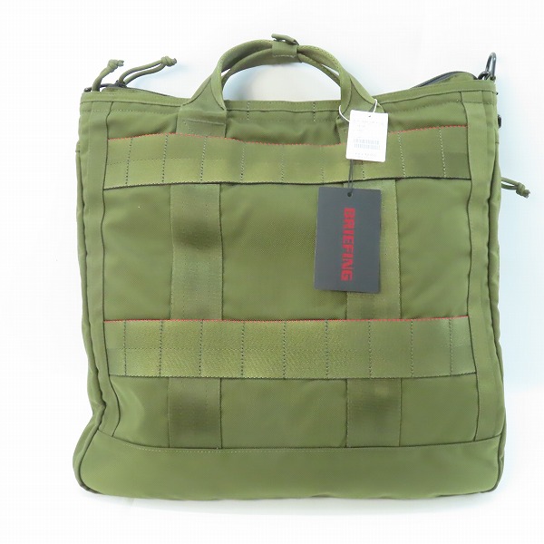 実際に弊社で買取させて頂いた【未使用】BRIEFING × BEAMS/ブリーフィング×ビームス COCKPIT BAG/コックピットバッグ 38-61-0088-106