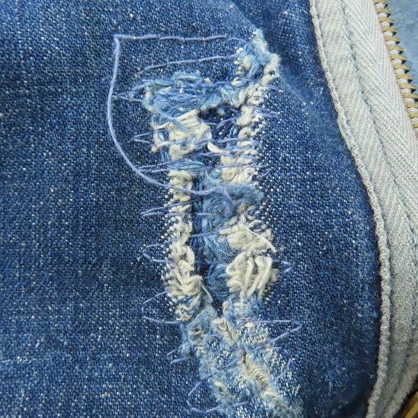 実際に弊社で買取させて頂いたCarhartt/カーハート 40〜50s/40～50年代 2色刺繍タグ ヴィンテージ デニム オールインワン/つなぎ/50の画像 5枚目