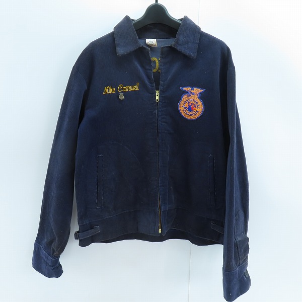 実際に弊社で買取させて頂いたNATIONAL FFA/アメリカ国立農業学校 ファーマーズ ヴィンテージ/ビンテージ コーデュロイ ジャケット lot.100/42