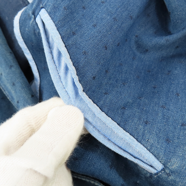 実際に弊社で買取させて頂いたARMANI COLLEZIONI/アルマーニ コレツィオーニ テーラードジャケット TCG070-TCS15/58の画像 6枚目