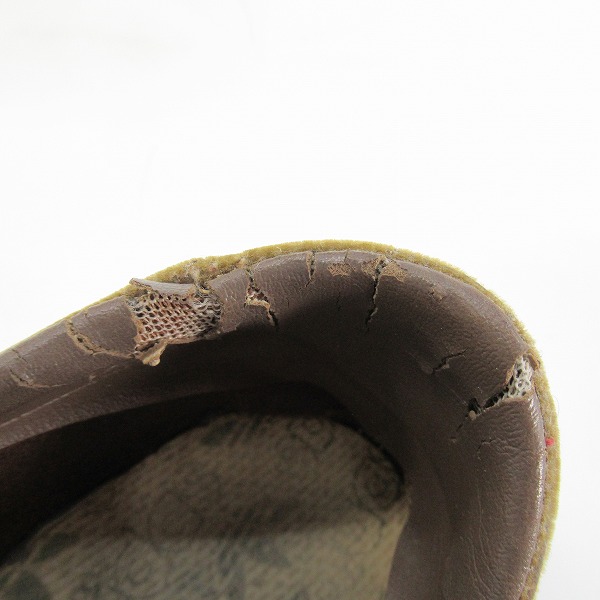 実際に弊社で買取させて頂いた【観賞用】adidas/アディダス ヴィンテージ カナダ製 TOBACCO/タバコ スエード スニーカー/7.5の画像 7枚目