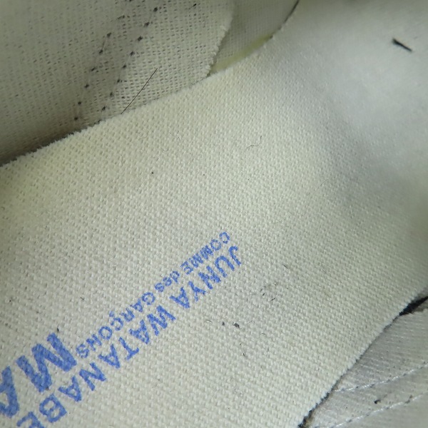 実際に弊社で買取させて頂いたJUNYA WATANABE COMME des GARÇONS MAN/ジュンヤワタナベ コム デ ギャルソン マン スタッズ スリッポン スニーカー/Sの画像 5枚目