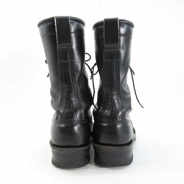 実際に弊社で買取させて頂いたWHITES BOOTS/ホワイツブーツ レース アップブーツ ロングブーツ ブラックの画像 1枚目