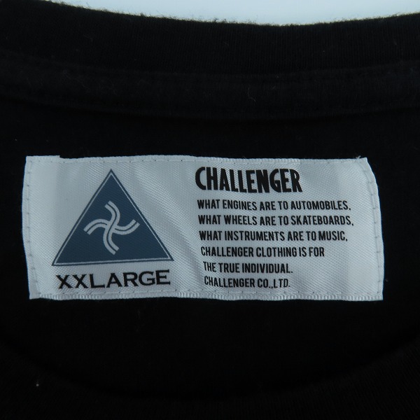 実際に弊社で買取させて頂いたCHALLENGER/チャレンジャー SUPPORT TEE Your Local 半袖Tシャツ ブラック XXLの画像 2枚目