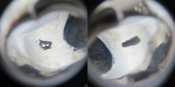 実際に弊社で買取させて頂いたTHIRTEEN DESIGNS/サーティーンデザインズ マッドスカルリング w/ストーンアイズ 16-17.5号の画像 7枚目