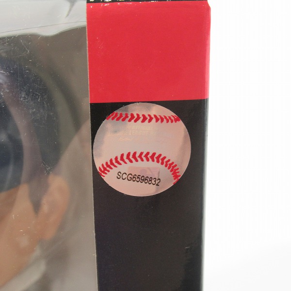 実際に弊社で買取させて頂いたFOCO MINI  BIG HEADS ロサンゼルス・ドジャース ＃17 大谷翔平 打者 ボブルヘッド フィギュア 首振り人形の画像 9枚目