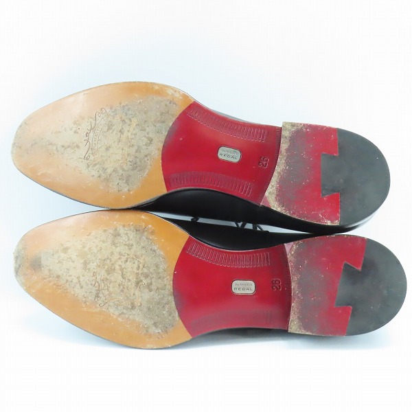 実際に弊社で買取させて頂いたThe MASTER REGAL/マスターリーガル ストレートチップ ビジネスシューズ 01AL/26.0の画像 2枚目