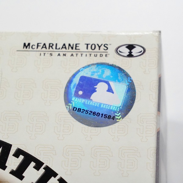 実際に弊社で買取させて頂いた(1)【未開封】McFARLANE TOYS/マクファーレントイズ ジャイアンツ BARRY BONDS 700号ホームラン記念 フィギュアの画像 5枚目