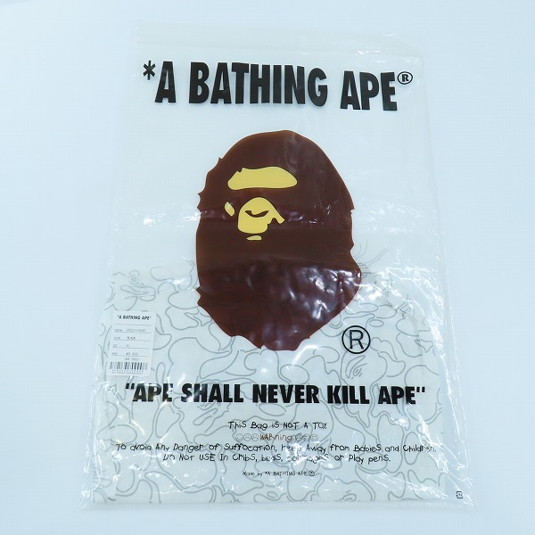 実際に弊社で買取させて頂いた【未使用】A BATHING APE/アベイシングエイプ HAJIME SORAYAMA SHARK TEE 空山基 シャークTシャツ 1H23110945/XLの画像 7枚目