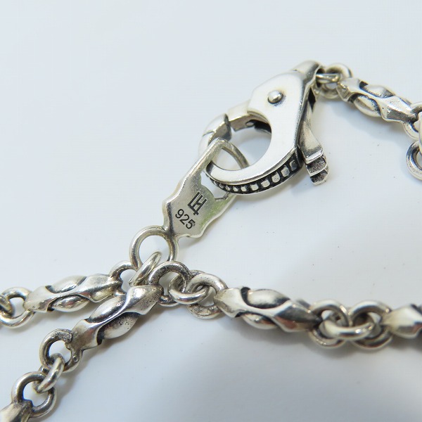 実際に弊社で買取させて頂いたLION HEART/ライオンハート HOWL/ハウル ファングド ネックレス 01NE0061SVの画像 7枚目