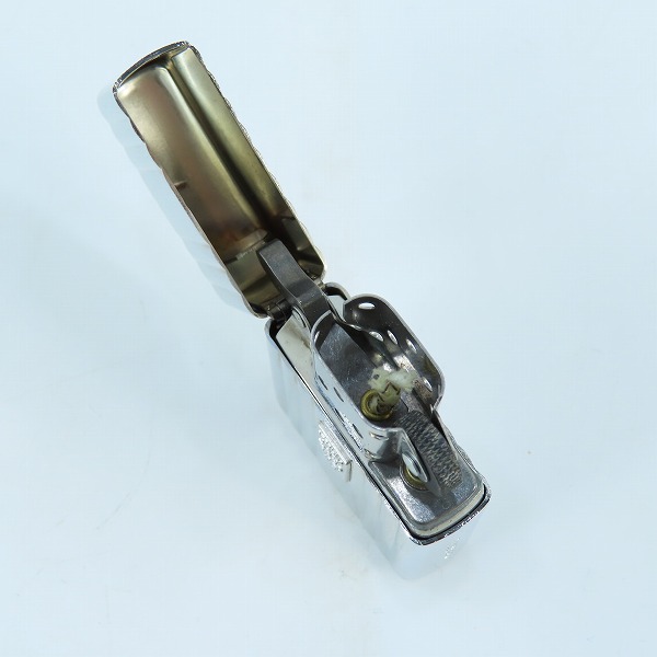 実際に弊社で買取させて頂いたZIPPO/ジッポー PURITY 999.9 スターリングシルバープレート付 Armor/アーマーケース 2005年製の画像 4枚目