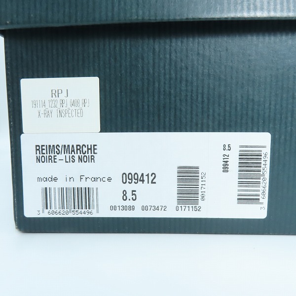 実際に弊社で買取させて頂いたParaboot/パラブーツ REIMS/MARCHE NOIRE_LIS NOIR/ミカエル ローファーシューズ/099412/8.5の画像 9枚目