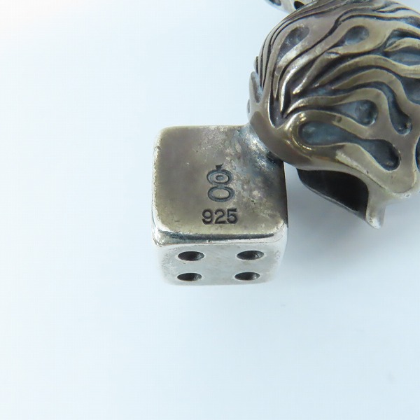 実際に弊社で買取させて頂いた【ギャラ付】Gucho/ガッチョ パイロマニアック/ダイス Claps ペンダントの画像 6枚目