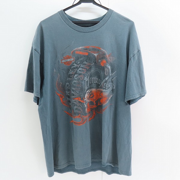 実際に弊社で買取させて頂いたHARLEY DAVIDSON/ハーレーダビッドソン 両面プリント Tシャツ/XL