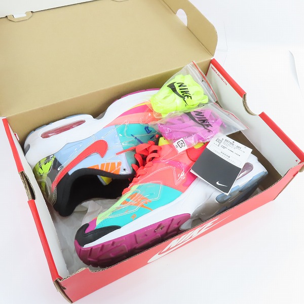 実際に弊社で買取させて頂いたNIKE/ナイキ×ATMOS/アトモス AIR MAX2 LIGHT QS/エアマックス2 ライト クイックストライク BV7406-001/27の画像 8枚目