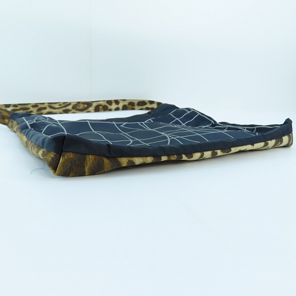 実際に弊社で買取させて頂いたPORTER/ポーター 85周年 レオパード ショルダーバッグの画像 2枚目