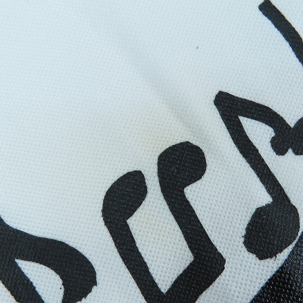 実際に弊社で買取させて頂いたBLACK COMME des GARCONS×NIKE/ブラックコムデギャルソン×ナイキ 音符Tシャツ/ホワイト/1S-T102/Lの画像 4枚目