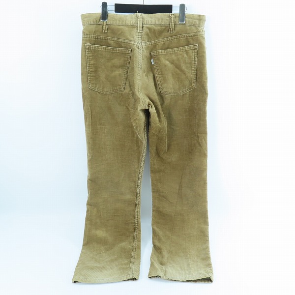 実際に弊社で買取させて頂いたLevis/リーバイス 80s ヴィンテージ 519 刻印536 白タブ コーデュロイパンツの画像 1枚目