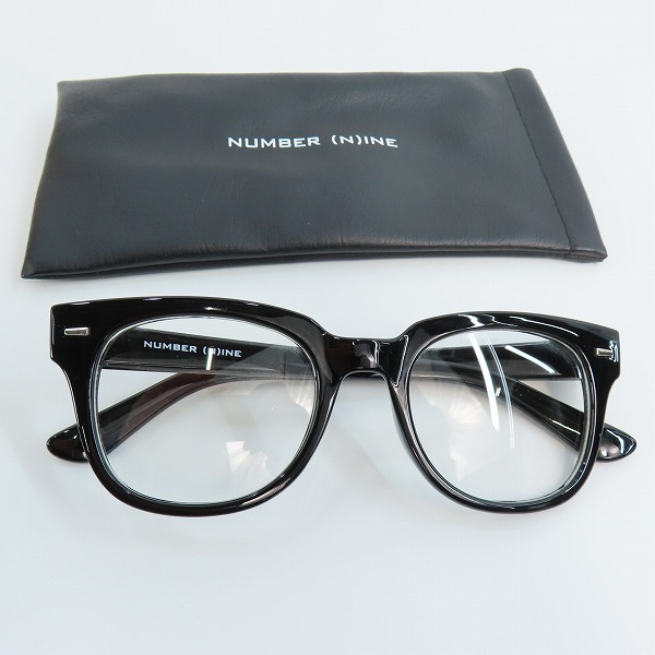 実際に弊社で買取させて頂いたNUMBER(N)INE/ナンバーナイン メガネフレーム アイウェアの画像 7枚目