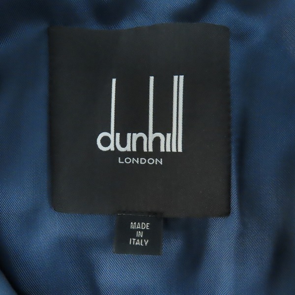 実際に弊社で買取させて頂いたdunhill london/ダンヒル ロンドン ラムレザー ジップアップブルゾン RN149617/CA5283/XLの画像 2枚目
