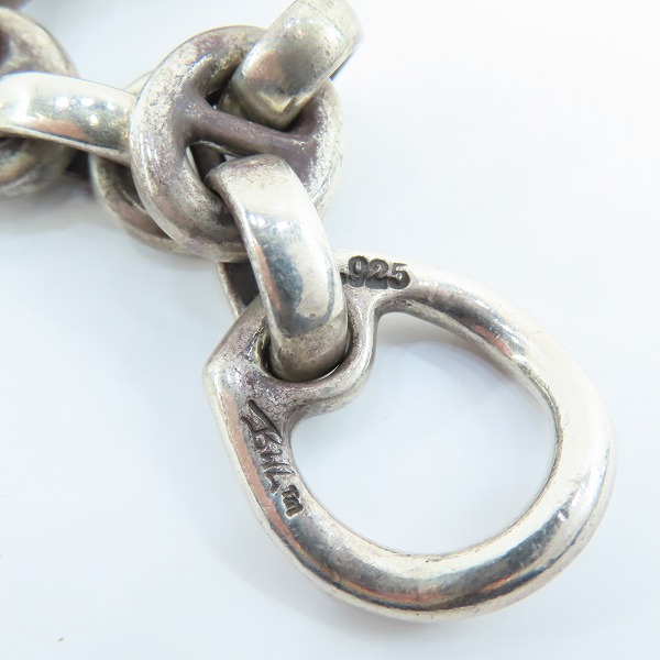 実際に弊社で買取させて頂いたBill Wall Leather/BWL/ビルウォールレザー ボートリンク ブレスレット の画像 6枚目