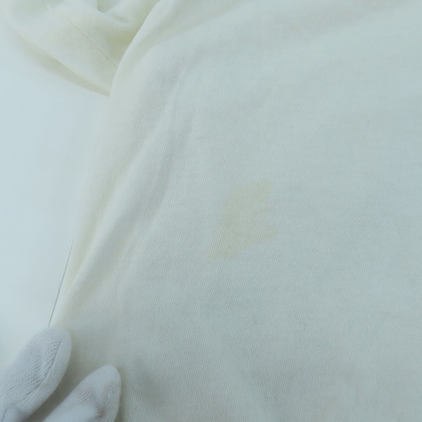 実際に弊社で買取させて頂いた【JPタグ】SAINT LAURENT PARIS/サンローランパリ シグネチャーロゴ Tシャツ 480406 YB1GN/Sの画像 8枚目