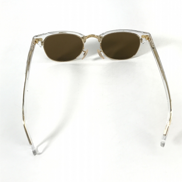 実際に弊社で買取させて頂いたRay-Ban/レイバン CLUBMASTER/クラブマスター メガネフレーム/アイウェア クリア RB5154 5762の画像 2枚目