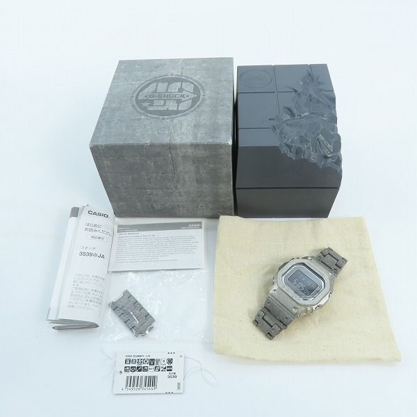 実際に弊社で買取させて頂いたG-SHOCK/G-ショック 40th Anniversary/40周年記念 RECRYSTALLIZED 腕時計 GMW-B5000PS-1JRの画像 8枚目