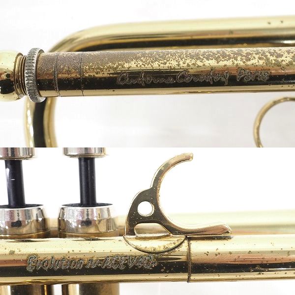 実際に弊社で買取させて頂いたAntoine Courtois Paris/アントワンヌ・クルトワ Evolution IV ACEV4C/エボリューション4 トランペットの画像 4枚目