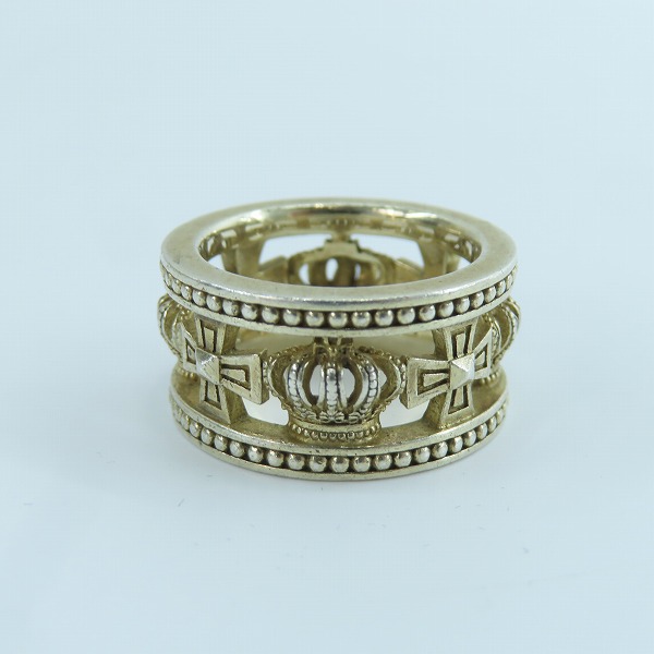 実際に弊社で買取させて頂いたJustin Davis/ジャスティンデイビス MEDIEVAL WEDDING BAND RING/メディバル ウェディング バンド リング 16-17号の画像 3枚目