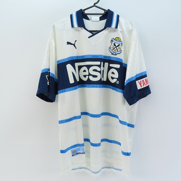 実際に弊社で買取させて頂いたPUMA/プーマ YAMAHA FC ジュビロ磐田 2000年 ホーム ユニフォーム PXA-JB00RAT /L～O