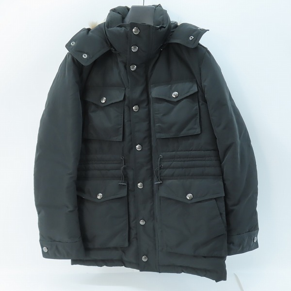 実際に弊社で買取させて頂いたBURBERRY BLACK LABEL/バーバリーブラックレーベル フォックスファー ダウンコート D1F27-625-09/L
