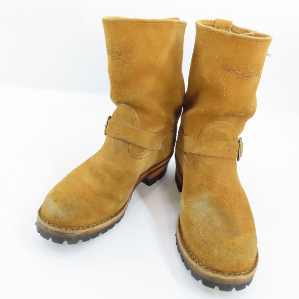 実際に弊社で買取させて頂いたWESCO/ウエスコ THE BOSS/ボス エンジニアブーツ スウェード/7.5E