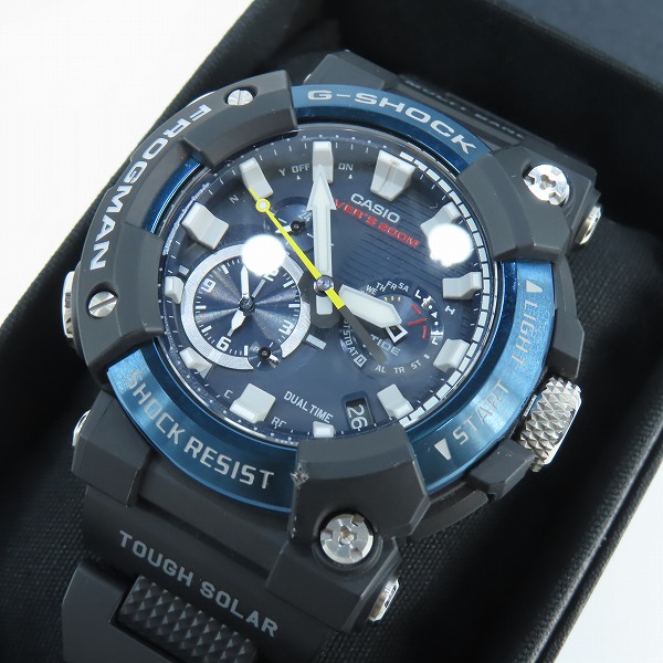 実際に弊社で買取させて頂いたG-SHOCK/Gショック FROGMAN/フロッグマン アナログ 電波ソーラー GWF-A1000C-1AJF
