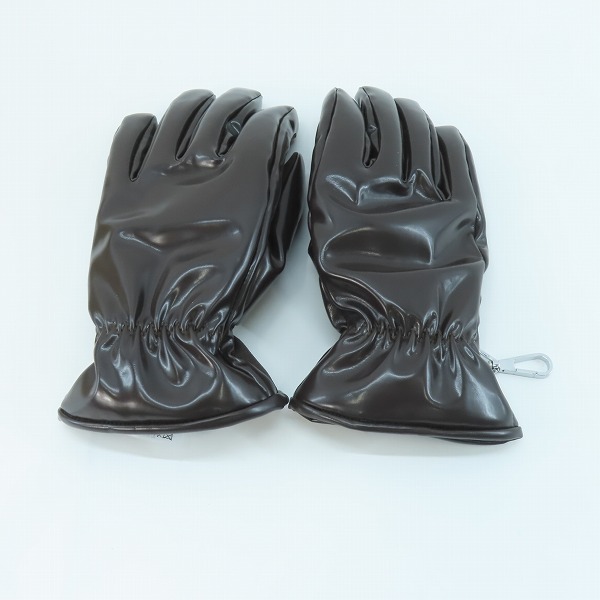 実際に弊社で買取させて頂いたBOTTEGA VENETA/ボッテガヴェネタ レザーグローブ 680138 V17O0の画像 1枚目