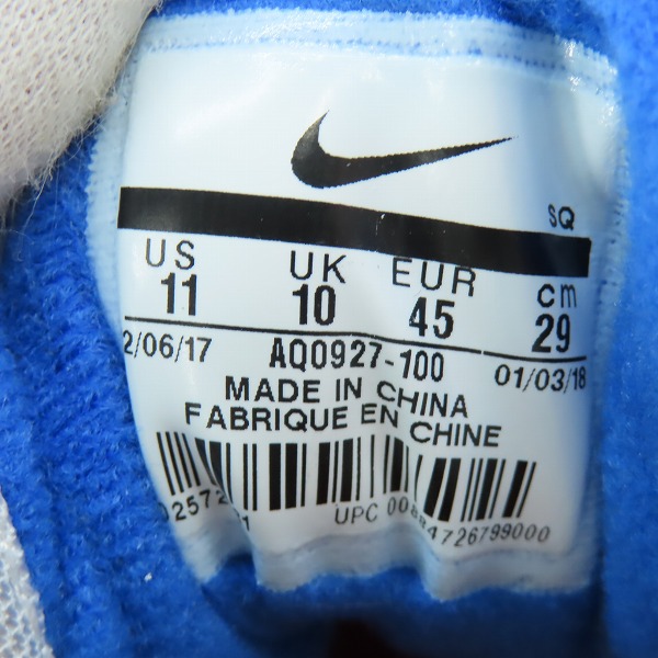 実際に弊社で買取させて頂いたNIKE×ATMOS/ナイキ×アトモス AIR MAX 1 PRNT/エアマックス1 プリント AQ0927-100/29の画像 5枚目