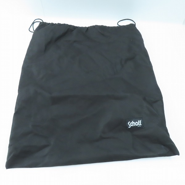 実際に弊社で買取させて頂いたSchott/ショット COTTON PADDED UTILITY BAG/コットンパデッド ユーティリティーバッグ 3wayショルダーバッグ 3169049の画像 7枚目
