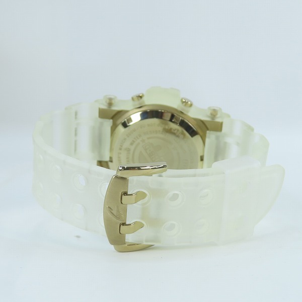 実際に弊社で買取させて頂いたG-SHOCK/Gショック 25周年記念 FROGMAN/フロッグマン グロリアスゴールド GW-225E-7JFの画像 2枚目