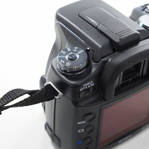 実際に弊社で買取させて頂いたSONY/ソニー DSLR-A100 α デジタル一眼レフカメラ ボディ 簡易動作確認済みの画像 3枚目