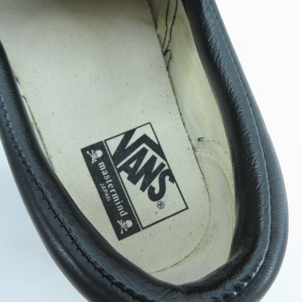 実際に弊社で買取させて頂いたVANS × MASTERMIND JAPAN/バンズ × マスターマインド スリッポン 553608-0001/26.5の画像 4枚目