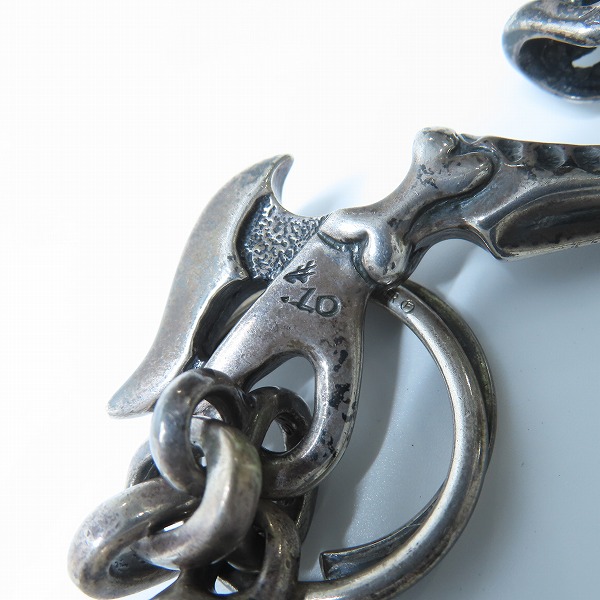 実際に弊社で買取させて頂いたTRAVIS WALKER/トラヴィスワーカー スカルダガー キーフックの画像 8枚目