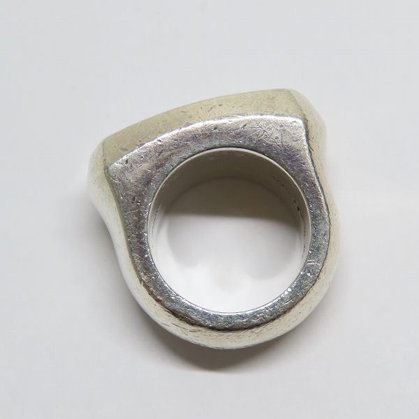 実際に弊社で買取させて頂いたCHROME HEARTS/クロムハーツ BIG PJ/ビッグピージェー ANGEL RING/エンジェルリング 8.5-10号の画像 5枚目