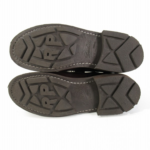 実際に弊社で買取させて頂いたParaboot/パラブーツ CHAMBORD/TEX MARRON-LIS CAFE シャンボード 710707/5 シューツリー付きの画像 2枚目