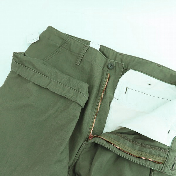 実際に弊社で買取させて頂いた【未使用】ALPHA INDUSTRIES/アルファ インダストリーズ  チノパンツ/ワークパンツ TB1057-219/Lの画像 2枚目