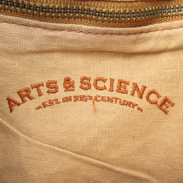 実際に弊社で買取させて頂いたARTS&SCIENCE/アーツアンドサイエンス レザー ミニ トート バッグの画像 5枚目