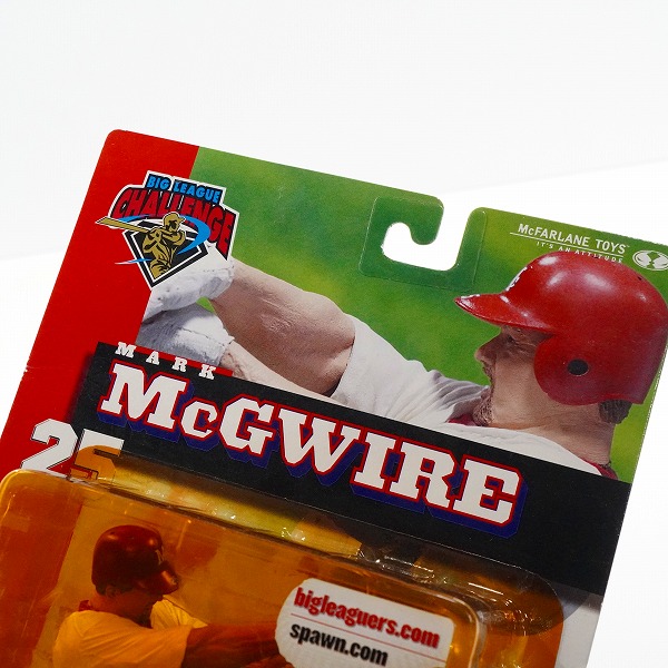 実際に弊社で買取させて頂いた【未開封】McFARLANE TOYS/マクファーレントイズ ビッグリーグチャレンジ #25 MARK McGWIRE マーク・マグワイア 白 フィギュアの画像 5枚目