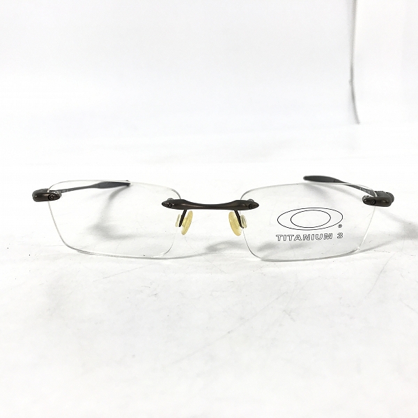実際に弊社で買取させて頂いたOAKLEY/オークリー WHY3  TITANIUM3 130 Ti Brown 11-642 アイウエア/メガネフレーム
