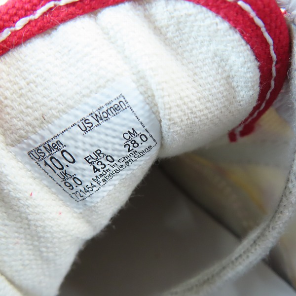 実際に弊社で買取させて頂いたVANS×Bianca Chandon/バンズ×ビアンカシャンドン ヴィンテージ加工 スニーカー VN0A4BVFY52 /28の画像 5枚目