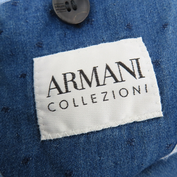 実際に弊社で買取させて頂いたARMANI COLLEZIONI/アルマーニ コレツィオーニ テーラードジャケット TCG070-TCS15/58の画像 3枚目