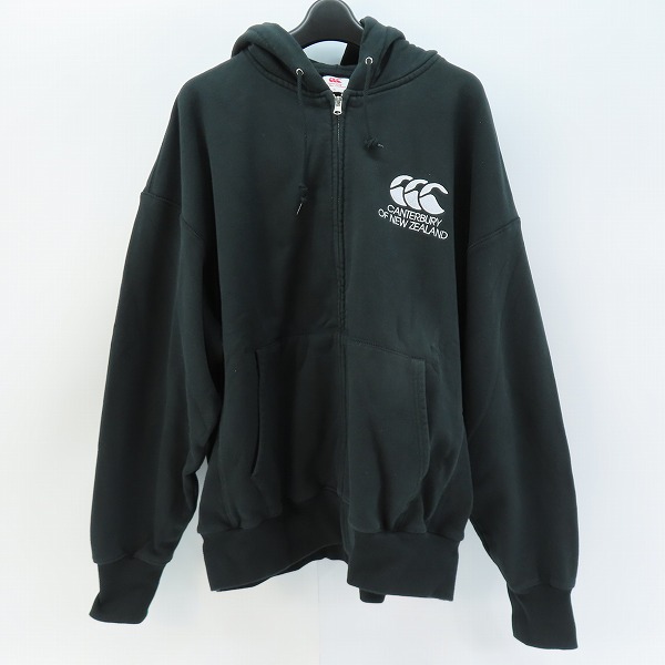 実際に弊社で買取させて頂いた【未使用】CANTERBURY/カンタベリー  ヘビー スウェット ジップ フーディ RA44610/3L